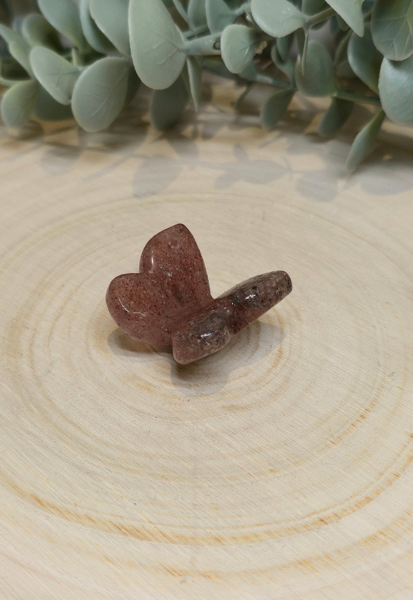 Papillon Quartz fraise